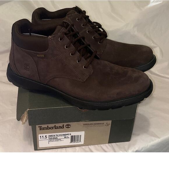 Timberland Earthkeepers Richmont GORE-TEX 5039A Boots Brown - 11.5 - EXCELLENT - Picture 1 of 13